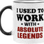 Taza café divertida texto inglés regalo jubilación