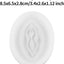 Molde silicona forma genital blanca para dulces y pasteles