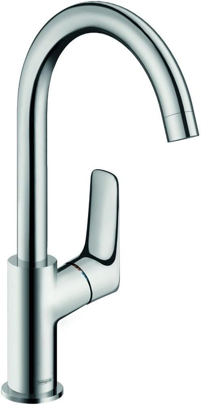 Grifo baño moderno bajo flujo 12pulg color cromado