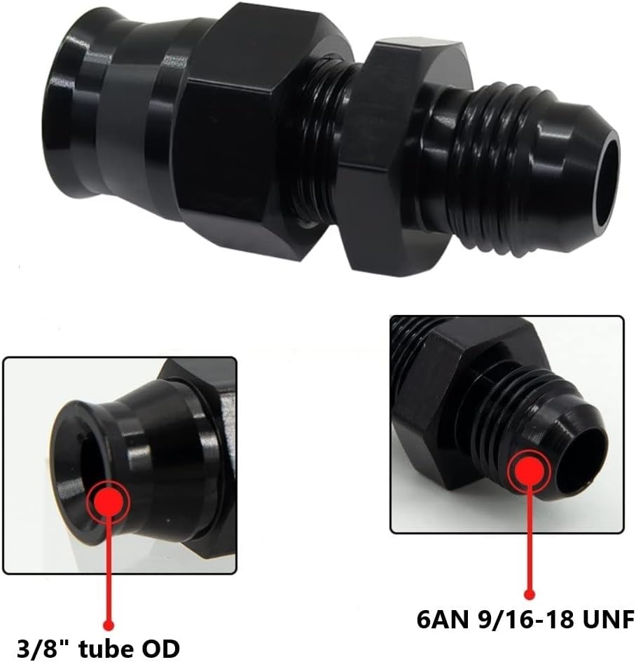 Adaptador compresión aluminio 3/8 2 Pzas