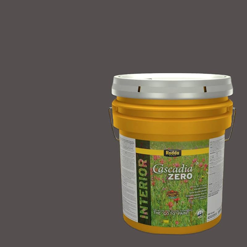 Pintura plana e imprimación interiores 5gal tostado francés