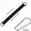 Kit 2 correas para columpio 50cm 400lb con gancho seguridad