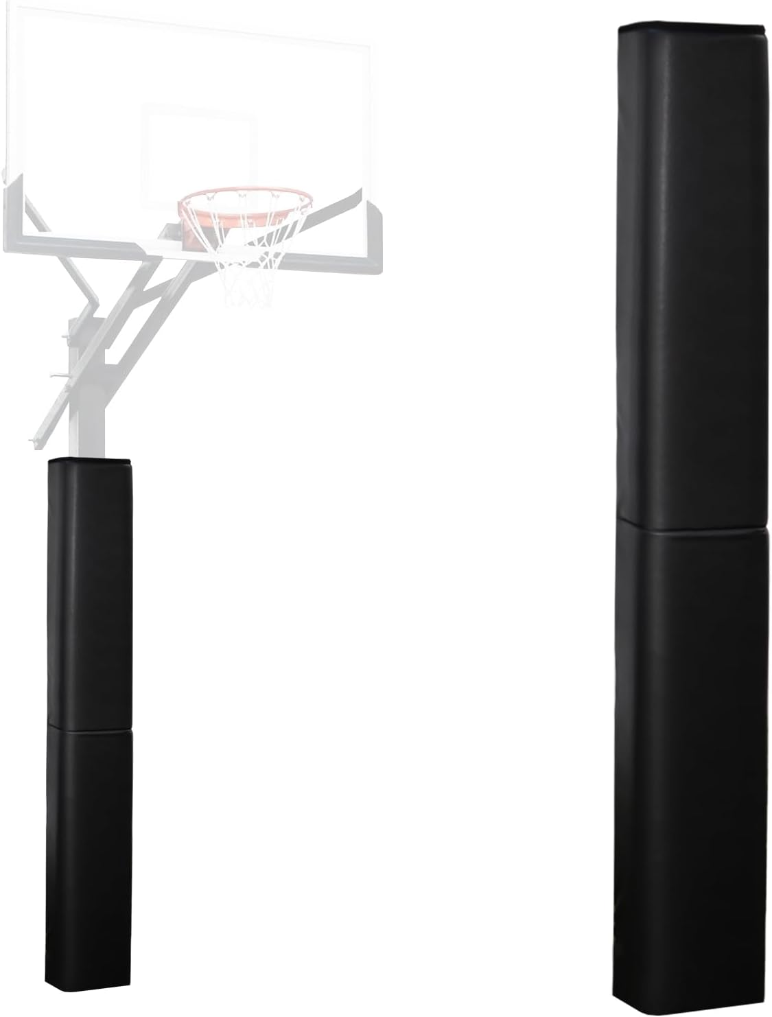 Protectores poste baloncesto 6x6 pulg resistentes UV
