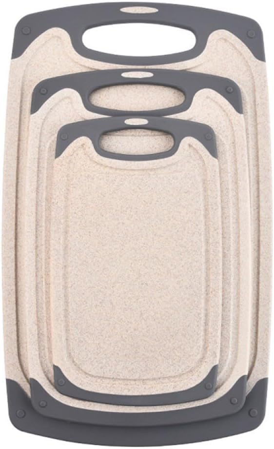 Set 3 Tablas Cortar con Asas Antiderrap