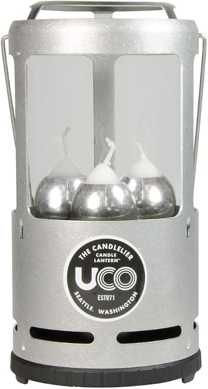 Farol velas exterior acampar con 3 velas larga duración