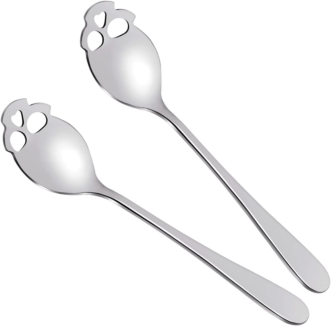 Cuchara té acero inox con calavera azúcar