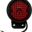 Faro trasero motocicleta luz freno acero redondo universal