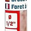 Broca taladro 1/2x12pulg madera blanda y dura