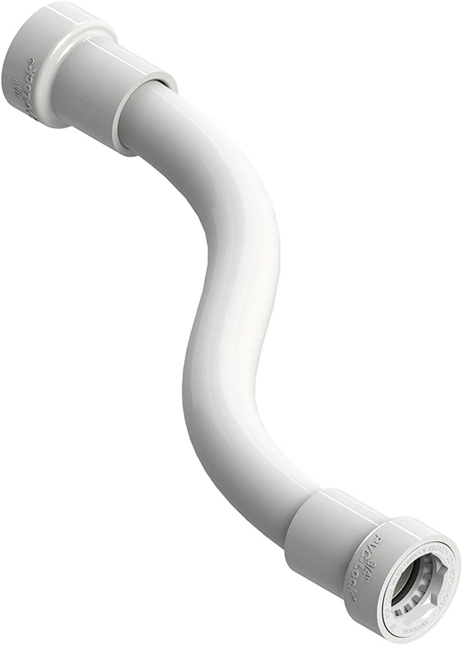 Acoplamiento flexible PVC 3/4 con bloqueo
