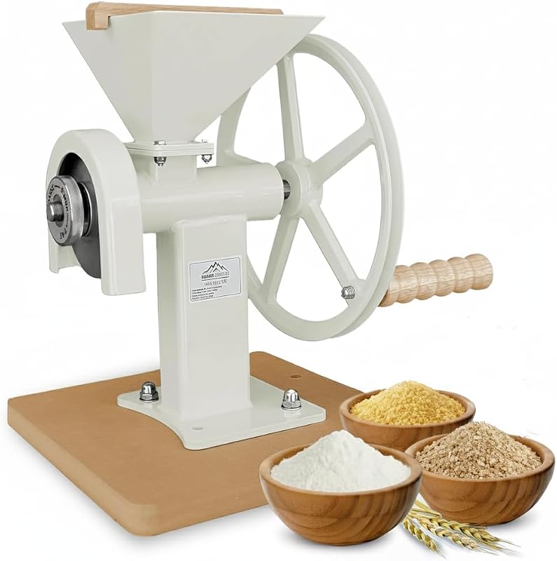 Molino manual de granos para trigo, avena, café y arroz
