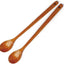 Cuchara madera mango 20pulg para cocinar y remover