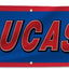 Bandera aceite Lucas 2x8ft decoración garaje carreras
