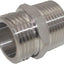 Adaptador manguera jardín acero inox 3/4 GHT X NPT
