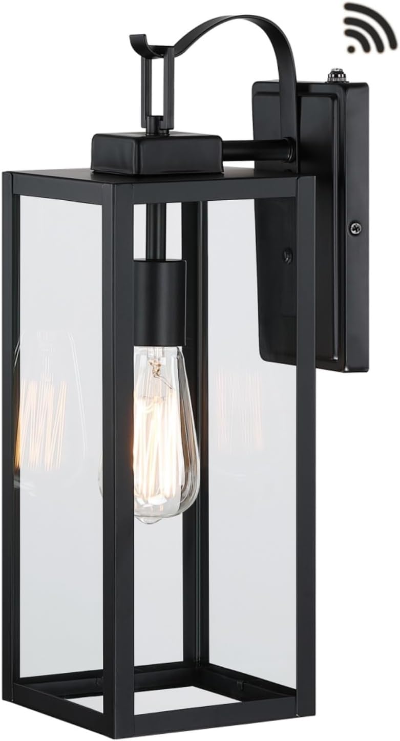 Aplique pared gran tamaño 17.75pulg luces modernas exterior