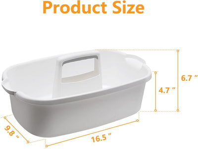 Organiz. plástico ducha baño con asa