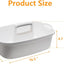 Organiz. plástico ducha baño con asa