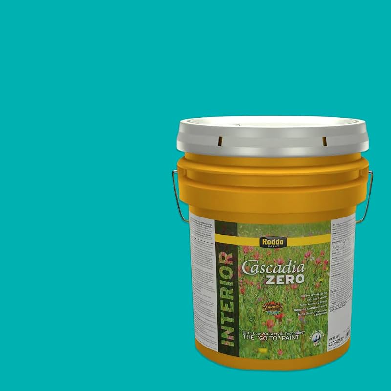 Pintura satinada interiores 5gal corriente agradable