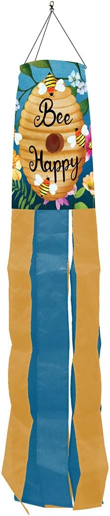 Bandera viento abeja 40x6 pulg