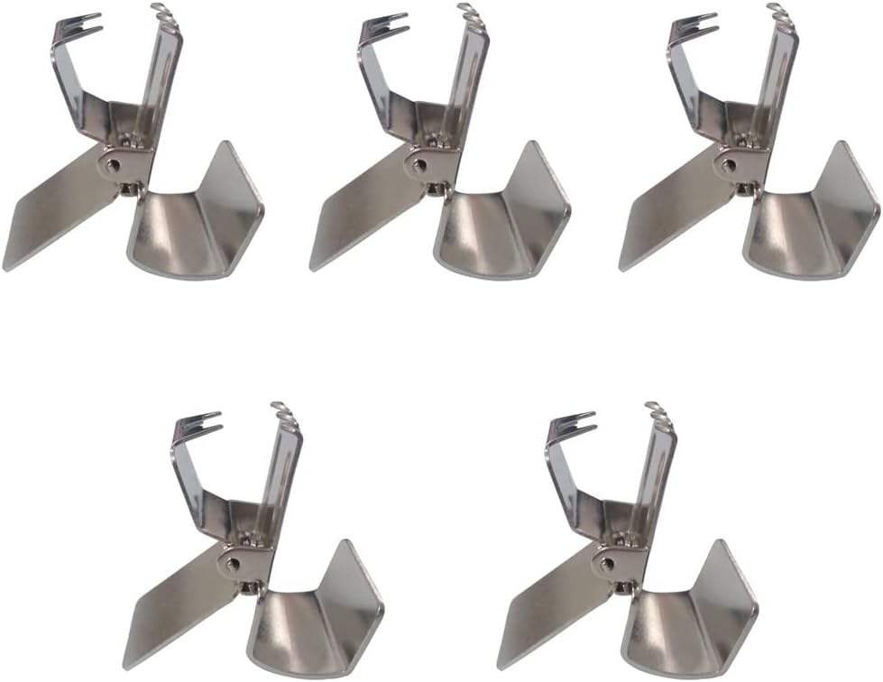 Clips alfombra acero inox 5 pzas para colgar