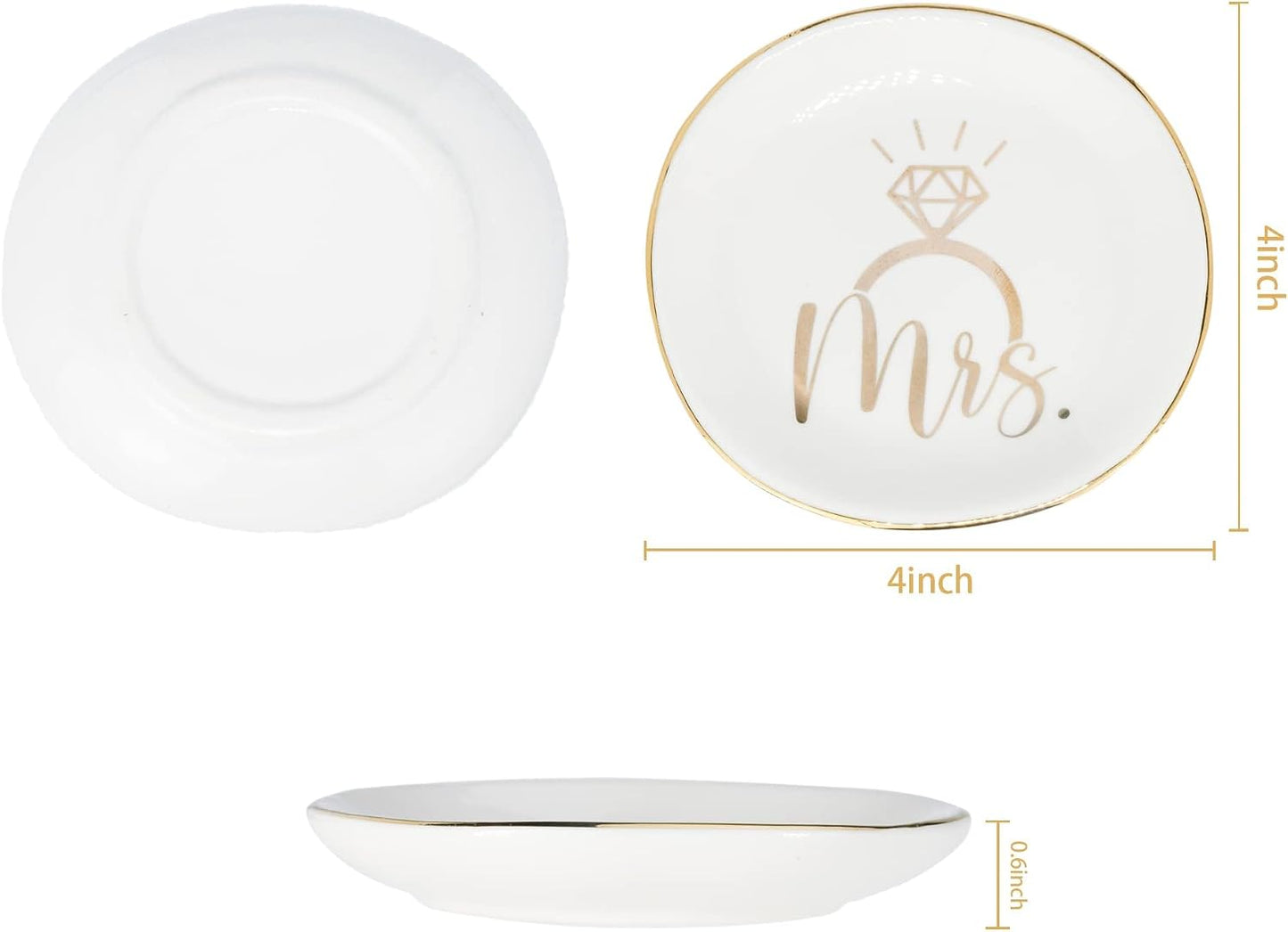 Bandeja cerámica para joyas regalo mujer