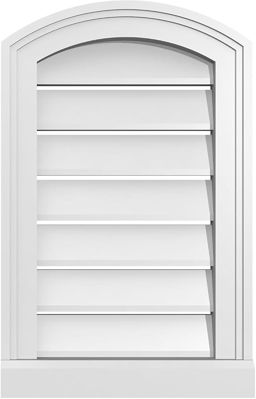 Ventilación PVC dos aguas superficie superior blanca