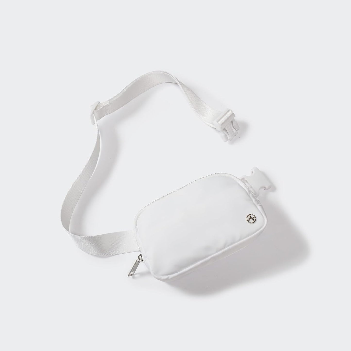Bolsa cintura mujer moda correa ajustable blanco