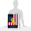 Bandera jardín honra veteranos USA Servicio Militar