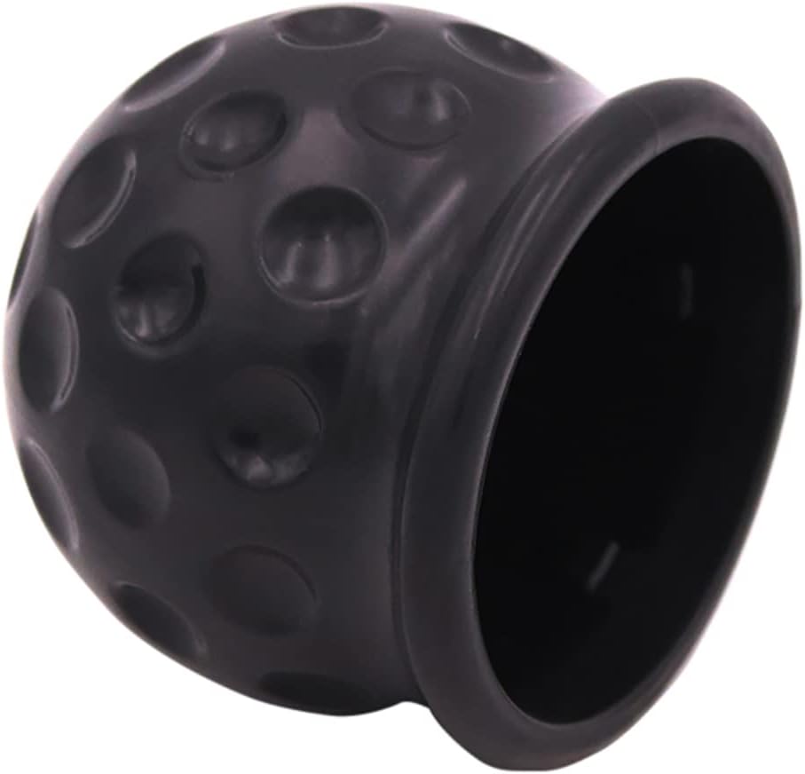 Cubierta bola enganche remolque 2pulg negro