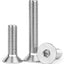 Tornillos Allen 1/4-20 x 4'' acero inox 304 18-8 set 8