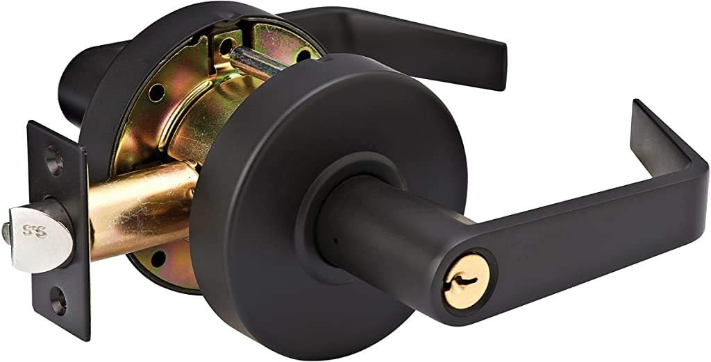 Cerradura puerta aula grado 2 bronce aceitado