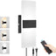 Aplique pared LED acrílica 12W control remoto 3000K-6500K