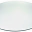 Mesa vidrio templado 36" borde redondo 5/16"