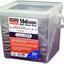 Conector estructural 3.5x0.162 pulg 8 clavos galvanizados