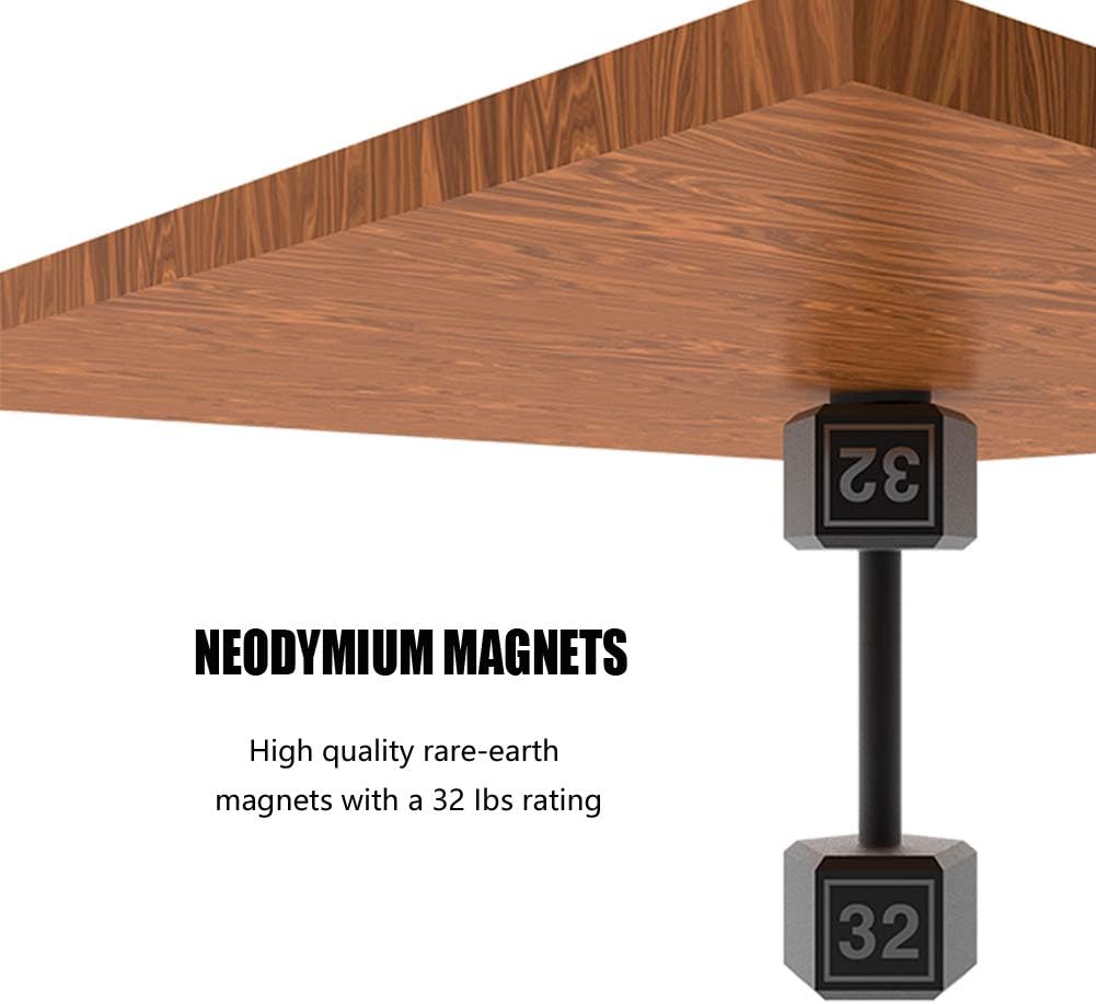 Soporte magnético para armas de 32lb pack 4 vehículos