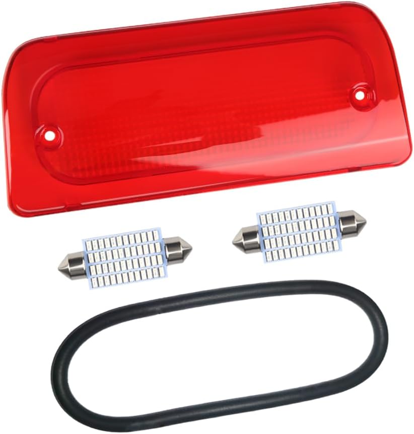 Lente luz freno roja compat. Chevy S10 GMC Sonoma 94-03