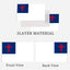 Bandera cristiana 3x5pulg doble cara poliéster 3 capas