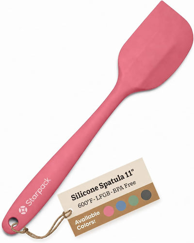 Set espátulas silicona antiadherente 11pulg