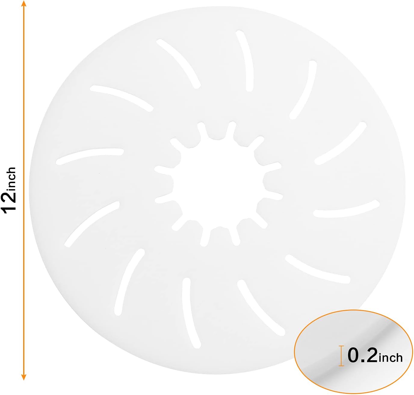 Placa lubricante 5ª rueda 12pulg accesorios