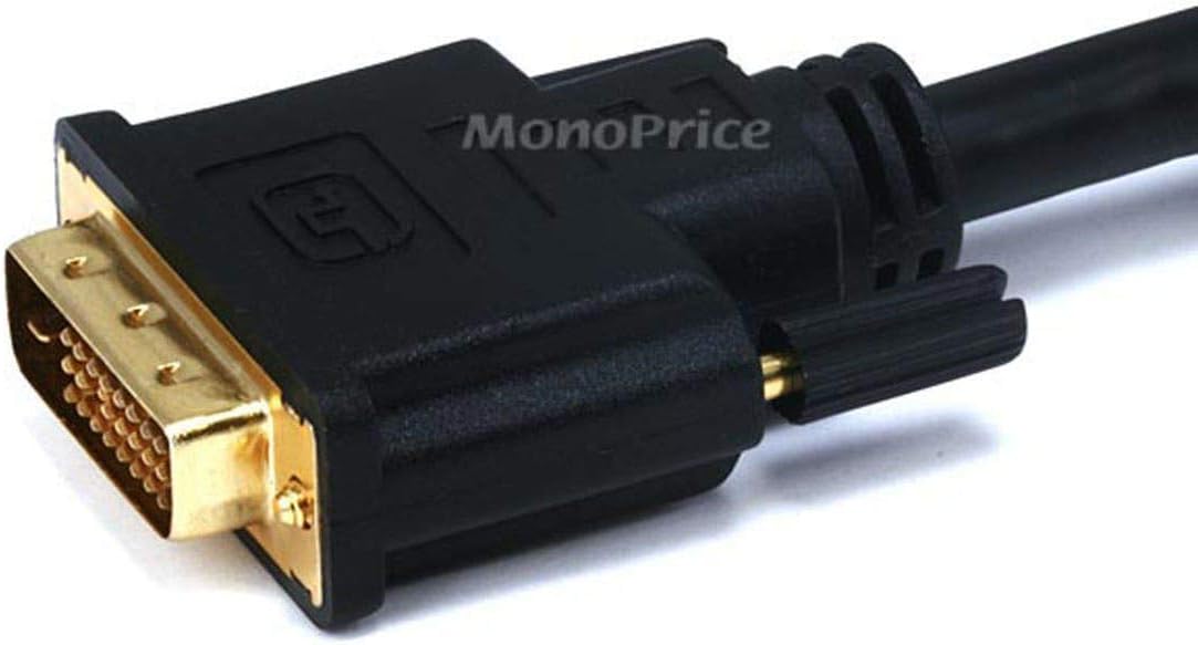 Cable extensión DVI-D M/F 28AWG 6ft negro