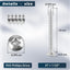 Tornillos autorroscantes redondos acero inox 18/8 304 60 pzas
