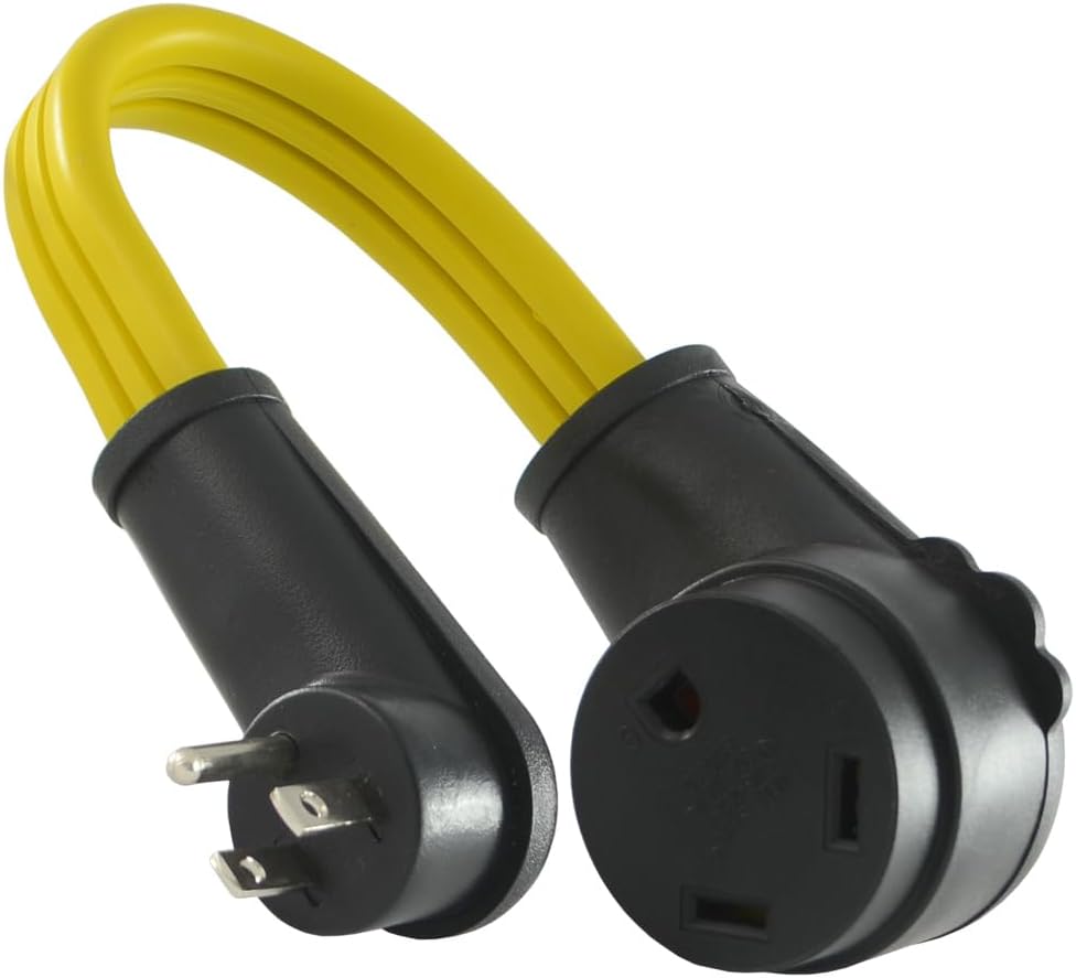 Adaptador cable plano 15 a 30 Amp RV