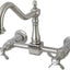 Grifo cocina central 8pulg níquel cepillado