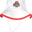 Sombrero pescador borde pontón blanco grande hombre