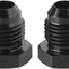 Adaptador enchufe hexagonal macho 4AN negro 2 Pzas