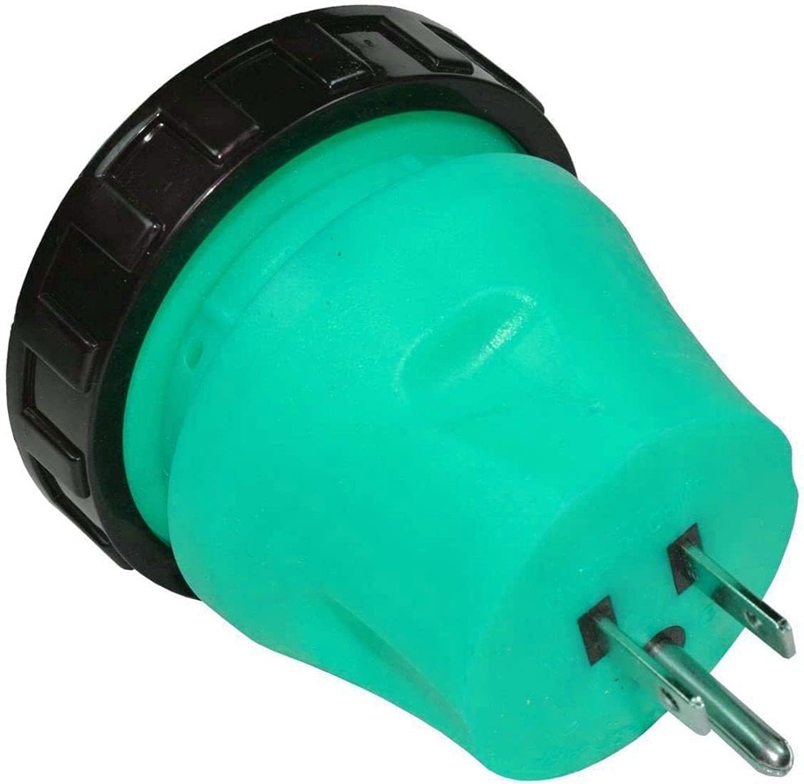 Adaptador bloqueo eléctrico RV 15A macho a 30A hembra