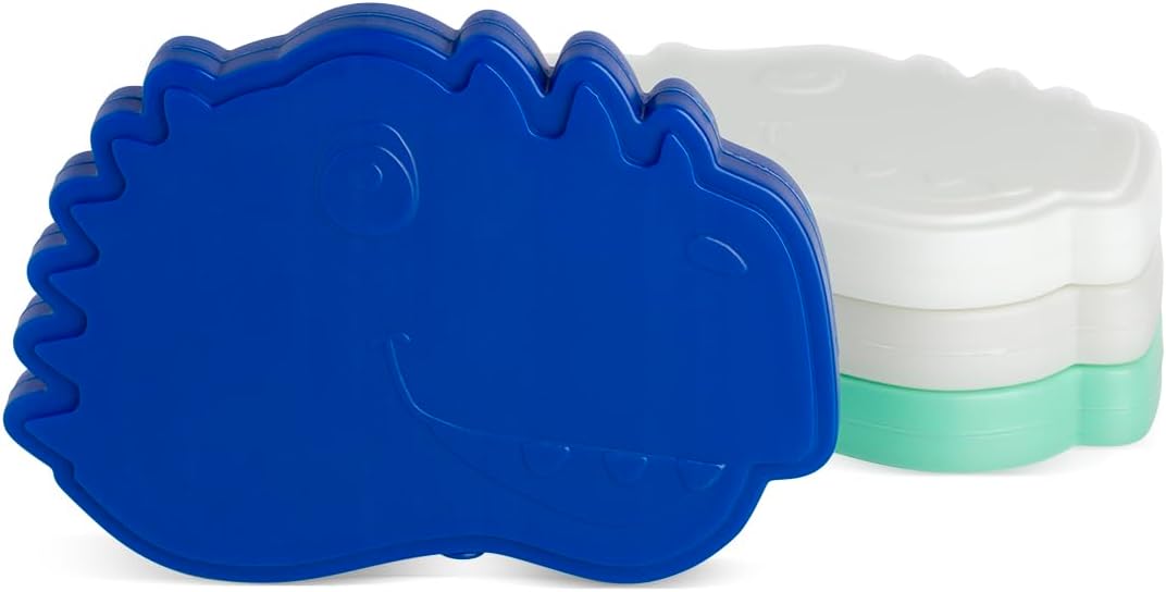 Bolsas hielo reutiliz. dinosaurio 4 pzas sin BPA