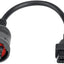Adaptador OBD2 9Pin a 16Pin para camión diagnóstico