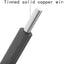 Kit 6 cables cobre estañado 20awg PVC para breadboard 8m