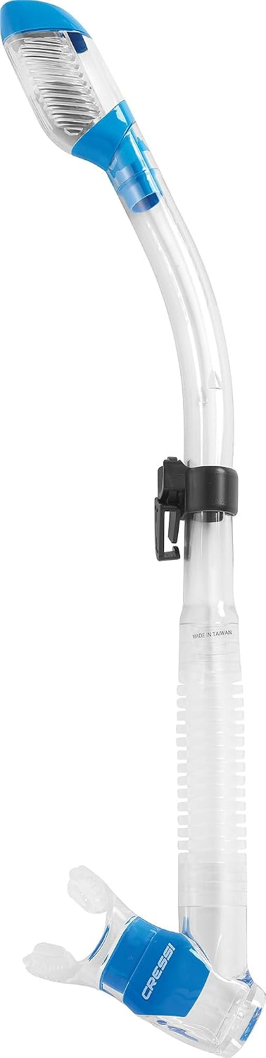 Snorkel Seco Adulto Cressi con Protección y Válvula