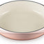 Plato tarta Tatin hierro fundido esmaltado 2qt Pêche